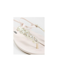 Sandals Ipanema Beige Classy Shiny Flower