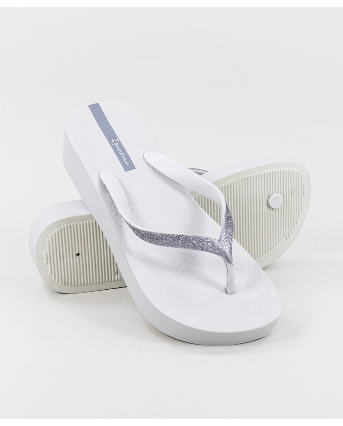 Slippers Ipanema Silver Mesh Chic Plat