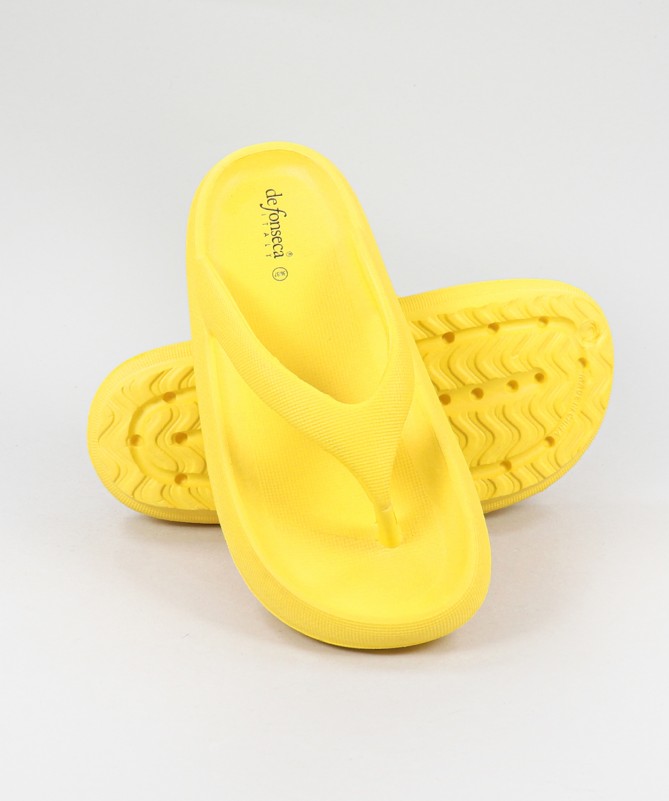 DeFonseca Capri E Yellow Slippers