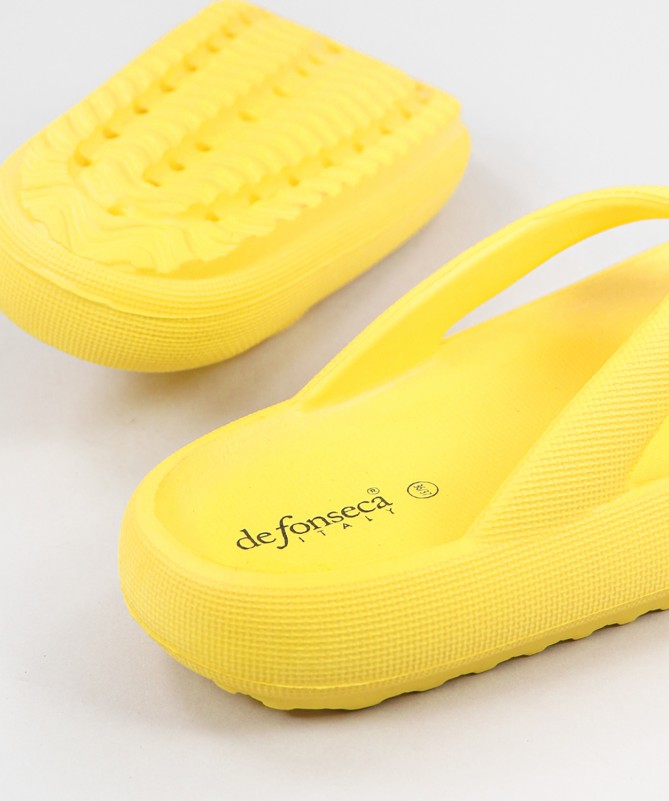 DeFonseca Capri E Yellow Slippers