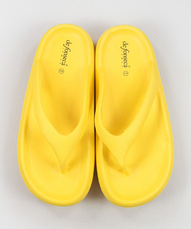 DeFonseca Capri E Yellow Slippers