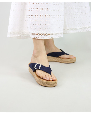 Pantuflas Ginova de Mujer con Hebilla