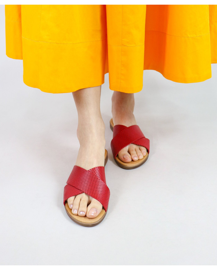 Slippers Rasos de Senhora Ginova Perforated