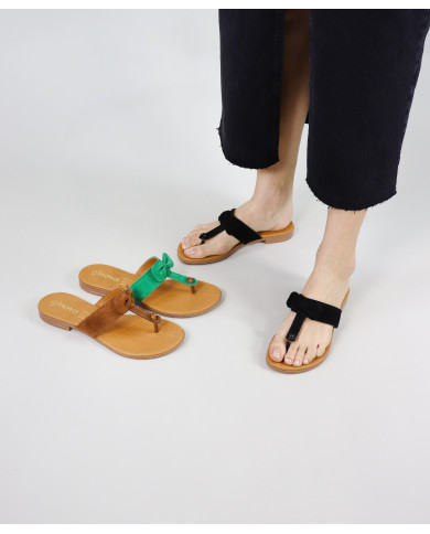 Pantuflas Ginova de Señora con Lazo