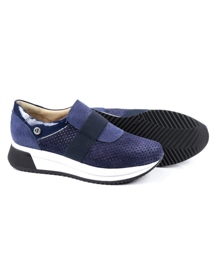 Women's shoes Ginova Azuis with Elastic