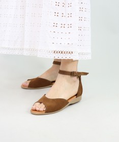 Sandálias de Senhora Ginova com Tira de Ajustar