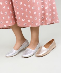 Sapatos Rasos de Senhora Ginova Práticos