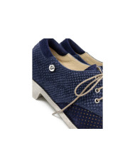 Sapatos Baixos de Senhora Azuis Perfurados