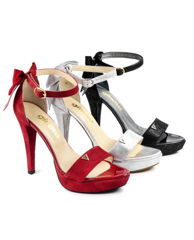 Elegantes sandalias femeninas con Laço Ginova