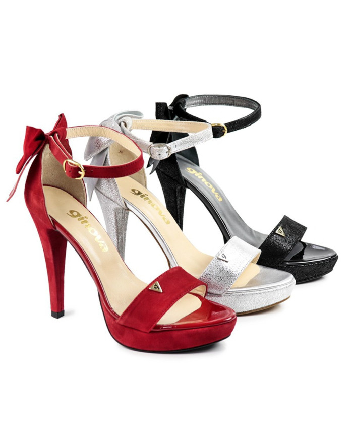 Elegantes sandalias femeninas con Laço Ginova