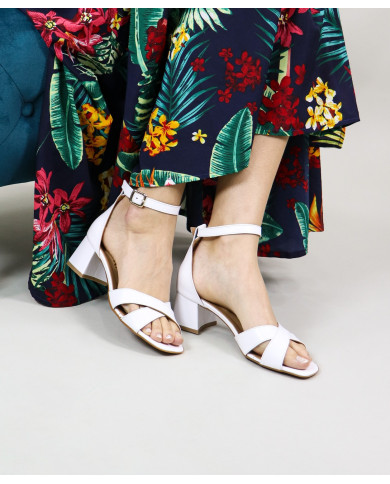 Sandalias Ginova de Señora con Correa Cruzada