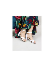 Sandals by Madame Ginova with Cross Strips