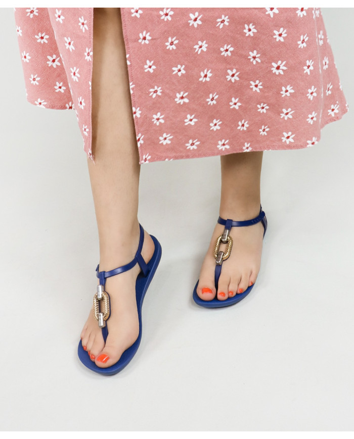 Sandálias Ipanema Azul Class Sparkle