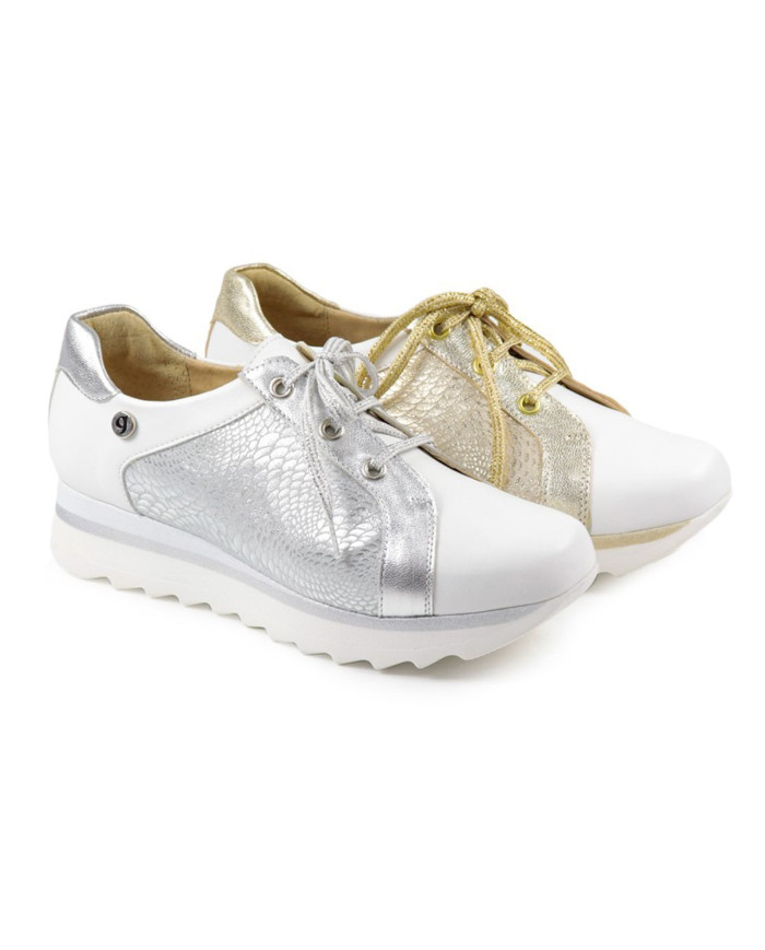 Ladies Trainers with Metal Engraved