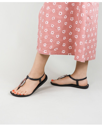 Sandálias Ipanema Pretas Class Sparkle