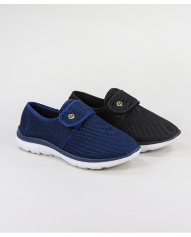 Orthopedic Shoes with Strip in Ladies Velcro Giconfort