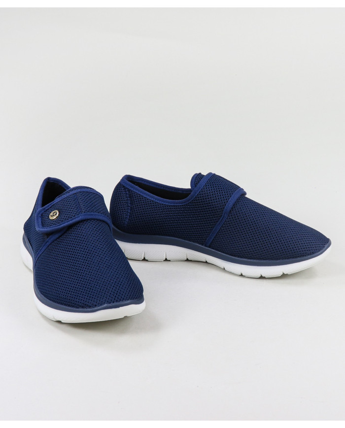 Orthopedic Shoes with Strip in Ladies Velcro Giconfort