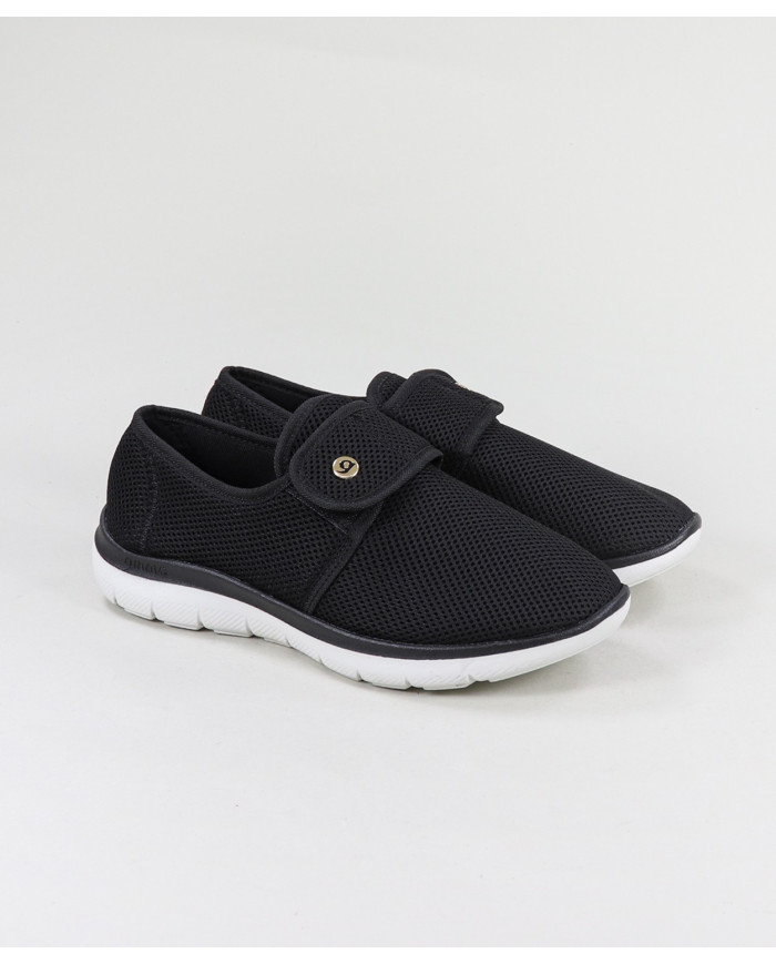Orthopedic Shoes with Strip in Ladies Velcro Giconfort