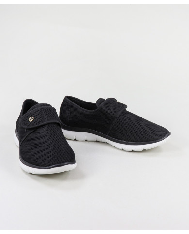 Sapatos Ortopédicos com Tira em Velcro de Senhora Giconfort