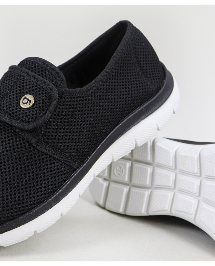 Orthopedic Shoes with Strip in Ladies Velcro Giconfort