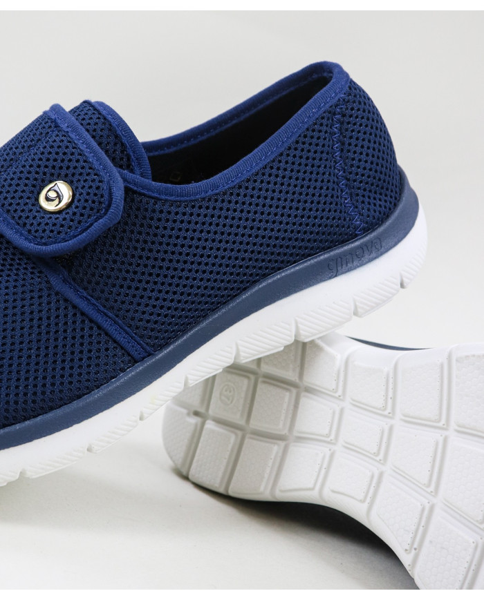 Orthopedic Shoes with Strip in Ladies Velcro Giconfort