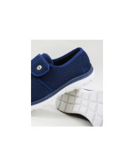 Zapatos Ginova Comfort para mujer en tejido transpirable con velcro