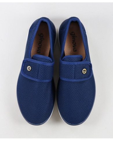 Orthopedic Shoes with Strip in Ladies Velcro Giconfort