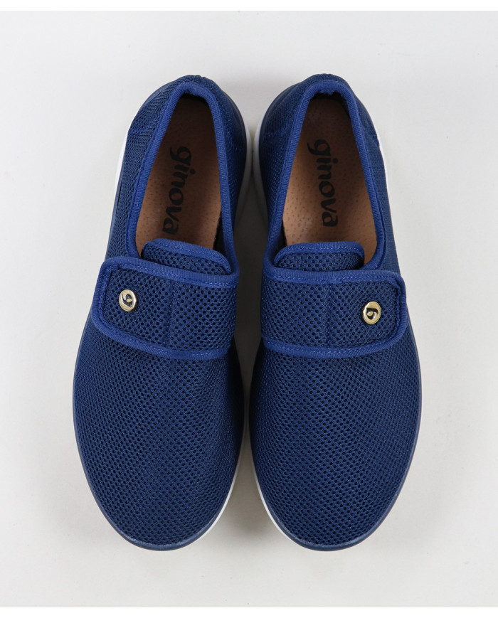Orthopedic Shoes with Strip in Ladies Velcro Giconfort