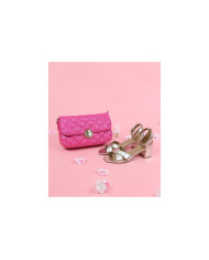 Bolso de Señora Fuxia con Bandolera