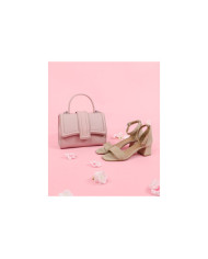 Pink Lady Bag with Hand Strap