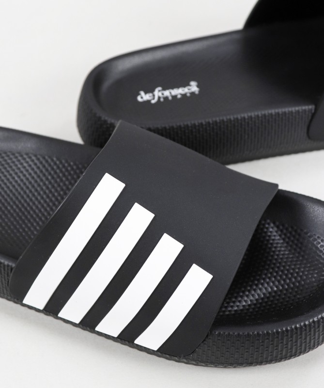 DeFonseca Capri E Black Slippers