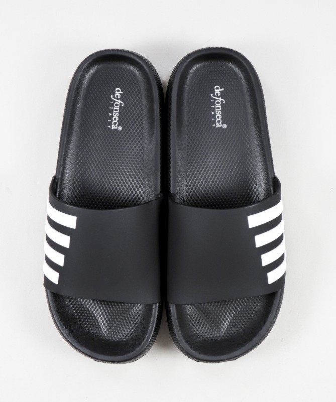 DeFonseca Capri E Black Slippers