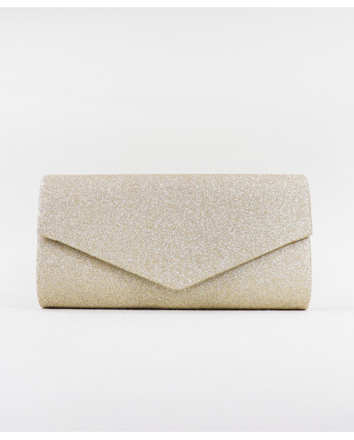 Pochete Dourada com Glitter para Senhora