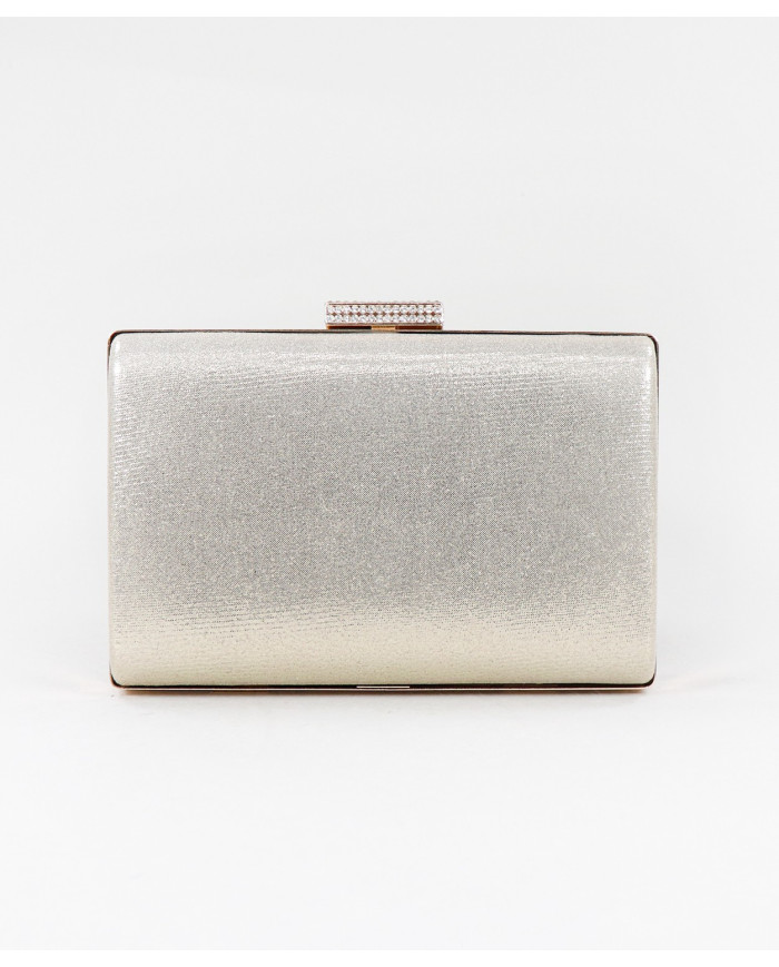 Bolsillo Oro de señora con Adornos de Purpurina