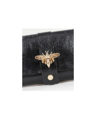 Bolso Negro de Señora de Piel para Mujer