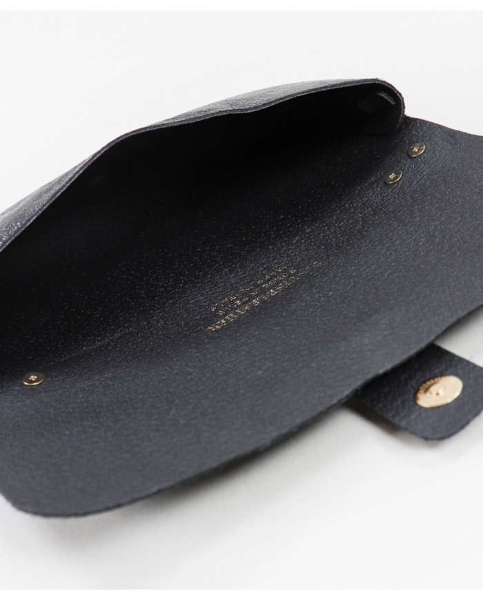 Bolso Negro de Señora de Piel para Mujer