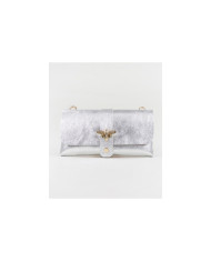 Bolsa Plata de Señora de Piel para Mujer