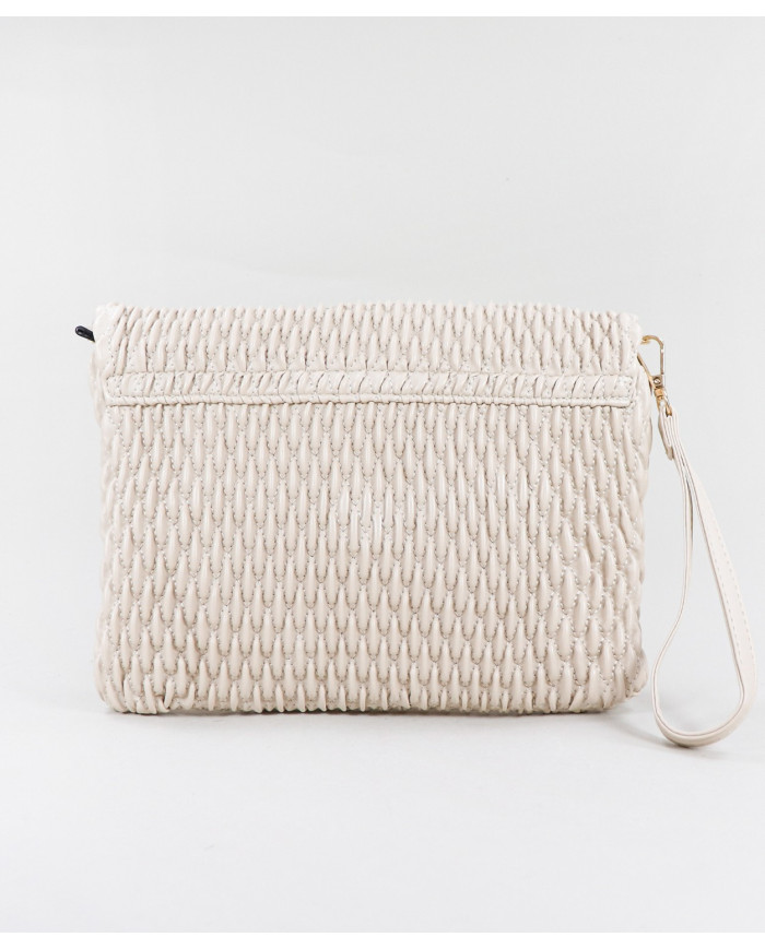 Clutch de Señora Beije con Relievo