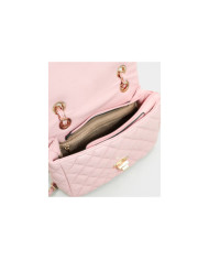 Small Pink Lady Bag with Handle Decorated