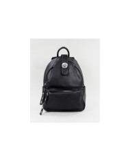 Ladies Black Backpack with Multiple Pockets