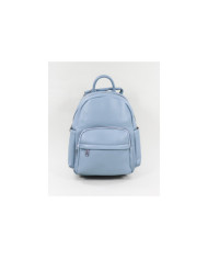 Ladies Blue Backpack with Pockets on the Front