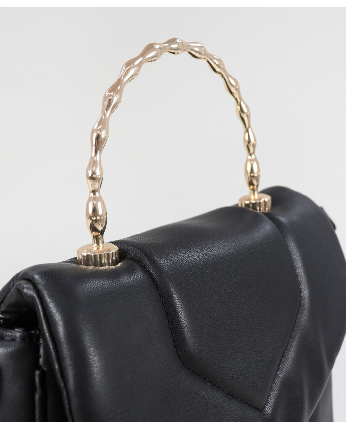 Ladies Black Suitcase with Hand Strap