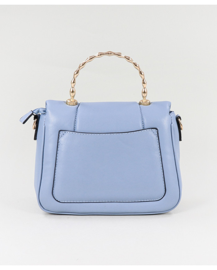 Mala Azul de Senhora com Alça de Mão