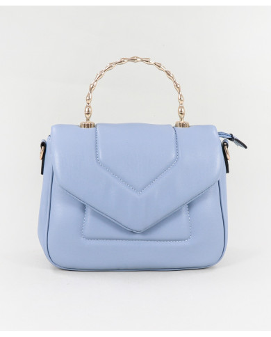 Blue Lady Bag with Hand Handle