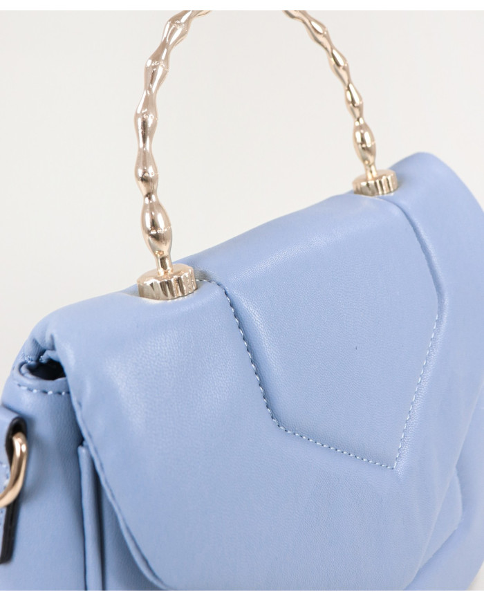 Mala Azul de Senhora com Alça de Mão