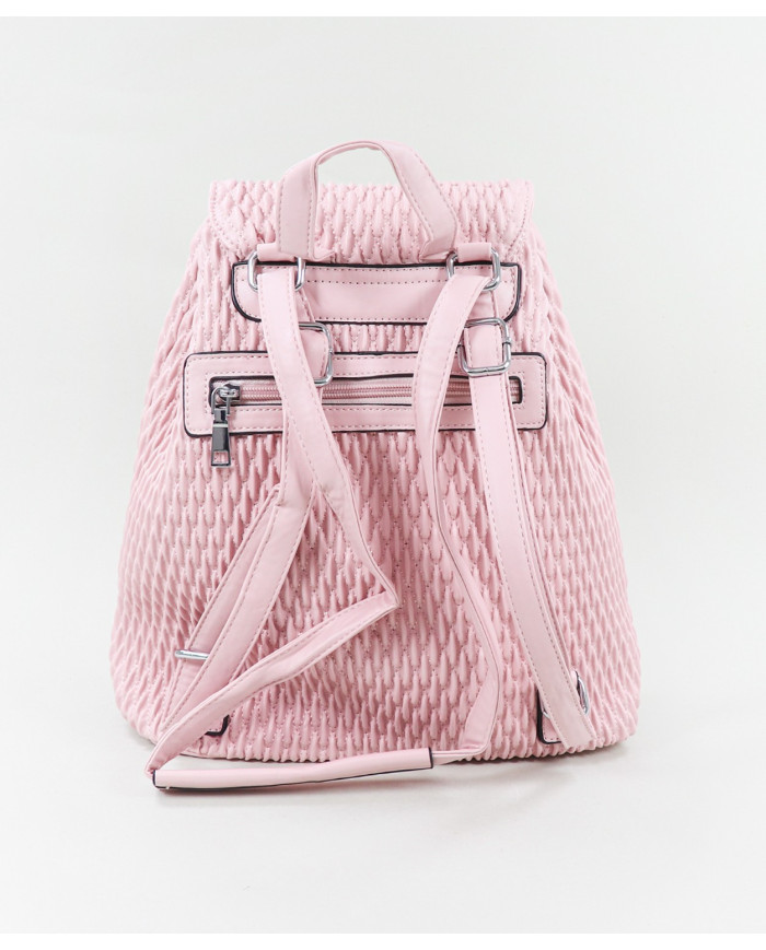 Pink Backpack with Relevo