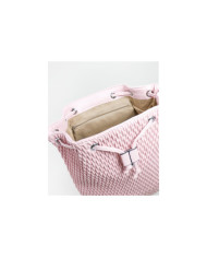 Mochila Rosa de Senhora com Relevo