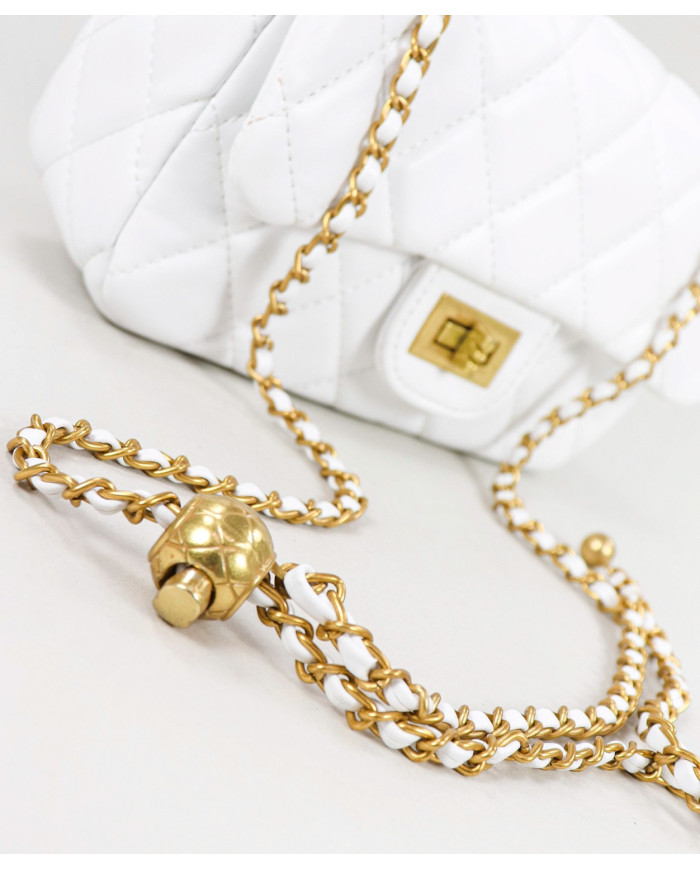 Lady White Case with Adjustable Handle