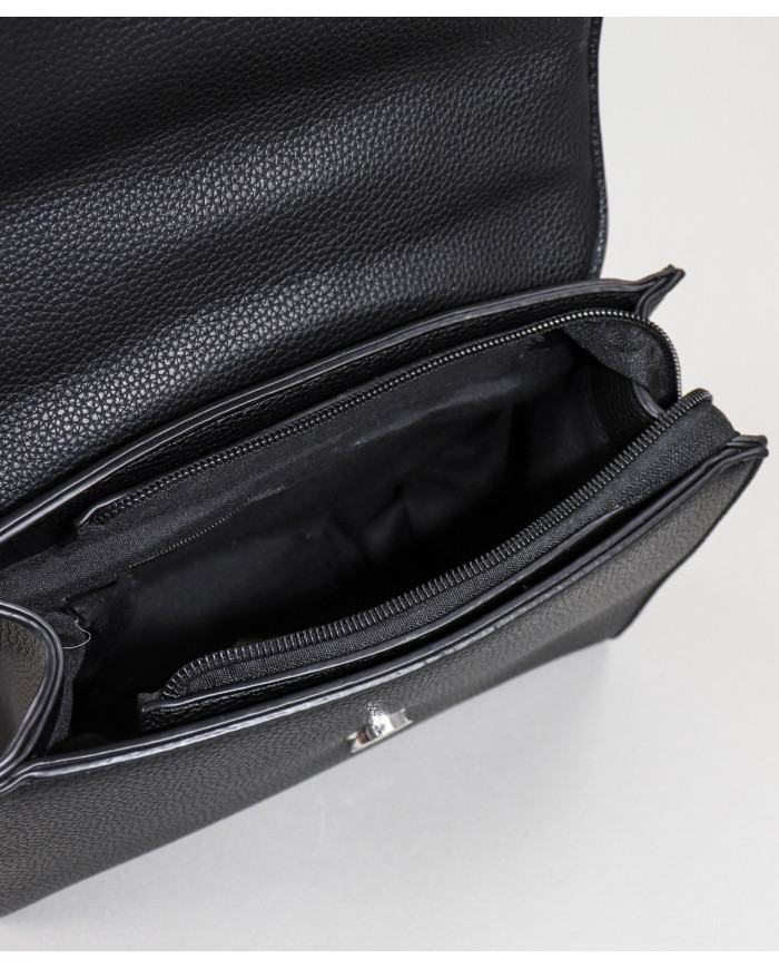 Ladies Black Suitcase with Hand Strap