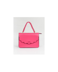 Bolso de Señora Fuxia con Asa de Cadena